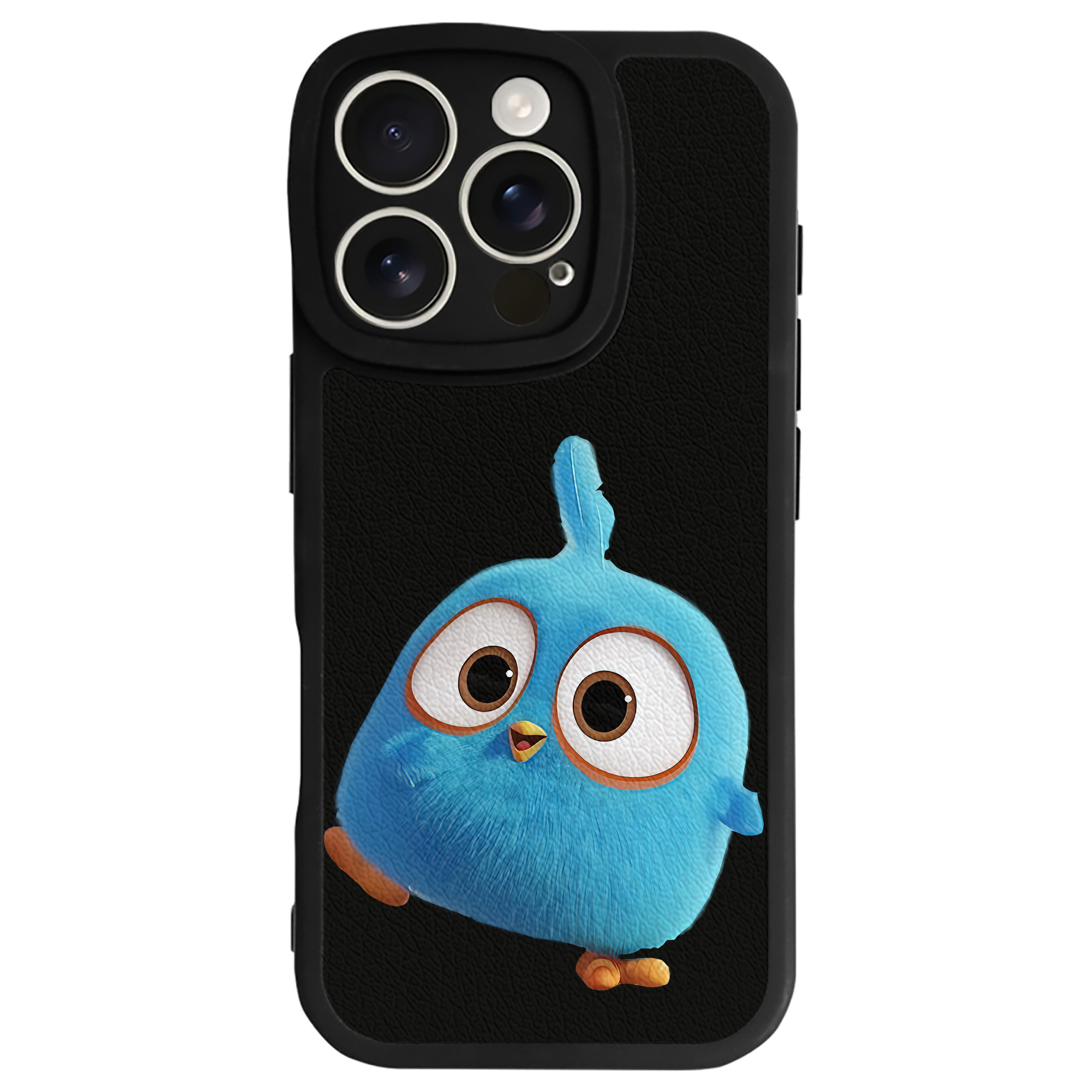 （画像用） Angry Birds アングリーバード 【iPhone 16シリーズ対応】シリコンスマホケース（レザー調） 材質：シリコン